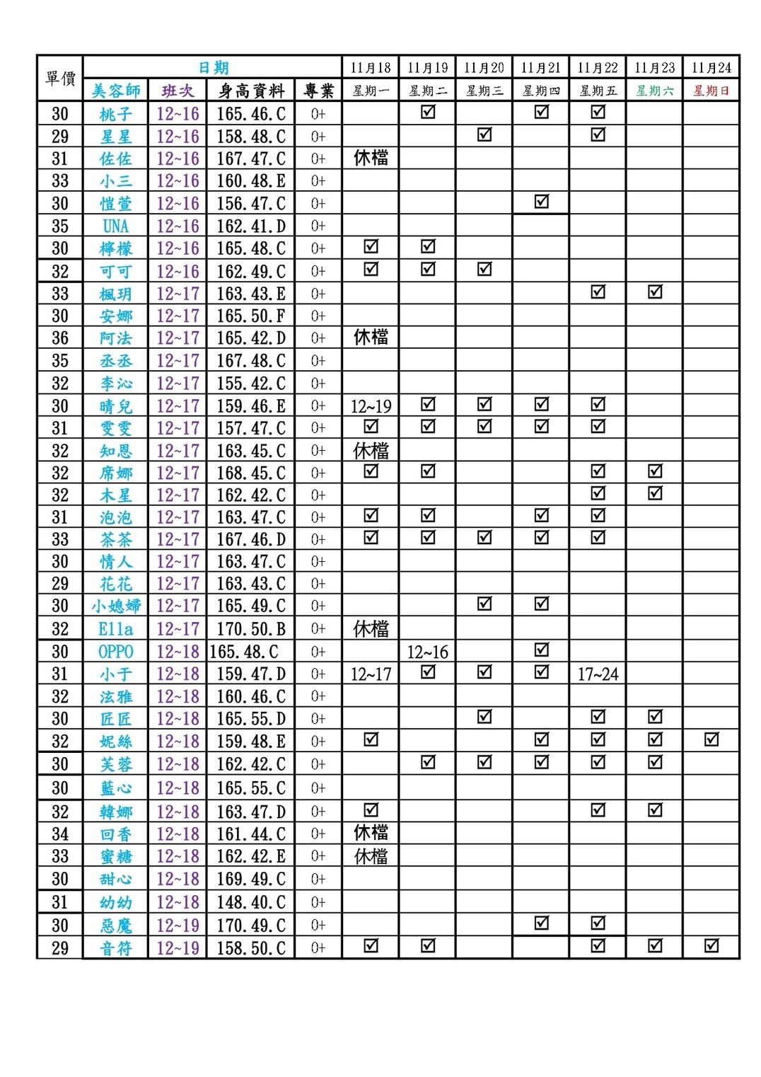 天津館 - [花香]台北正妹按摩