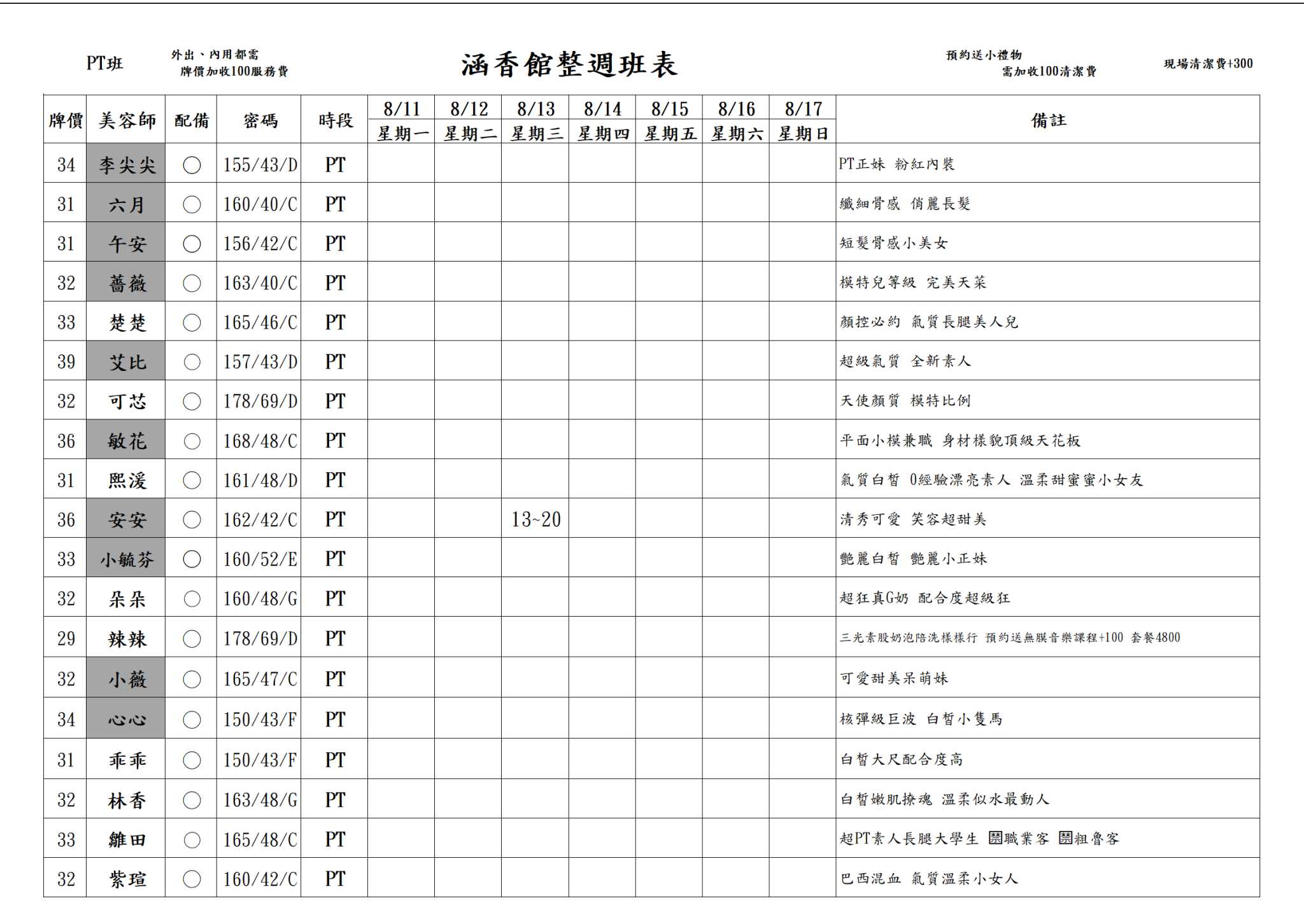 晴光館 - [花香]台北正妹按摩